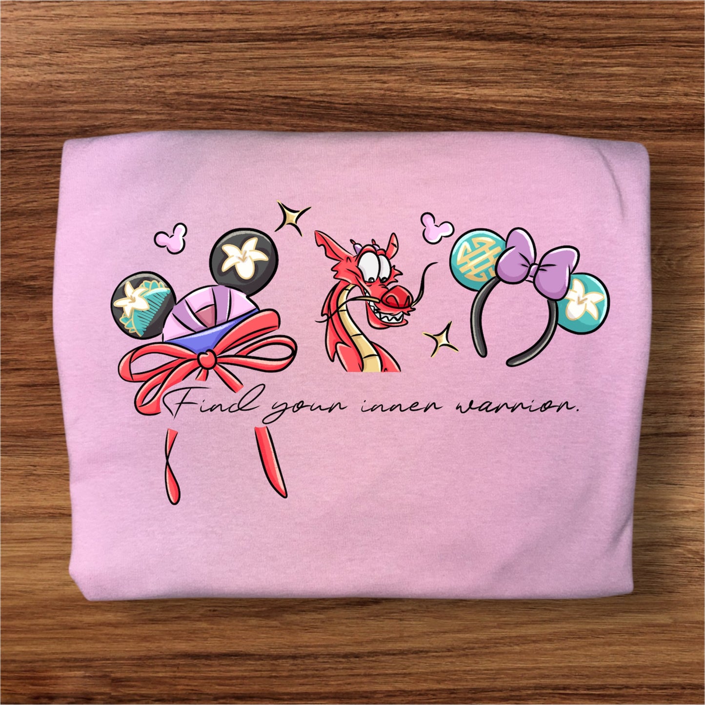 Mulan graphic (not embroidered) 