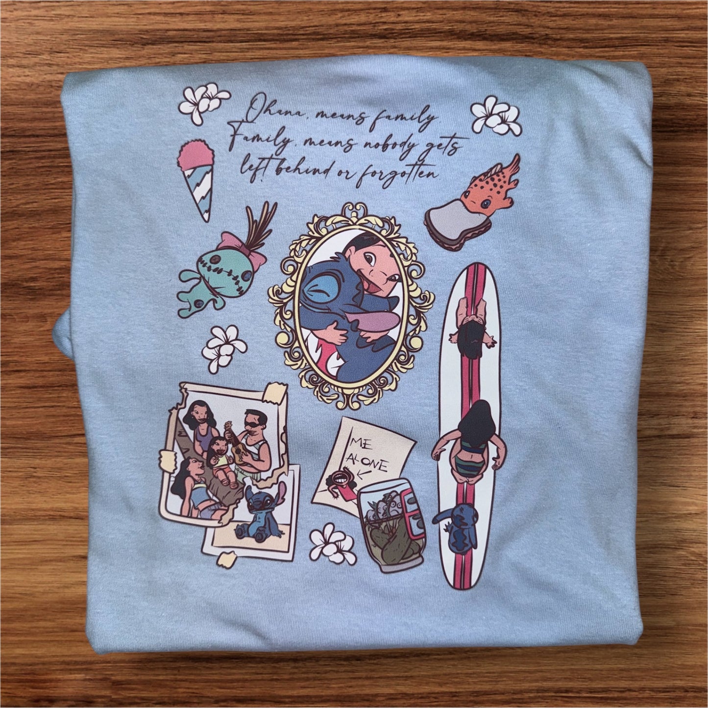 Lilo and stitch graphic (not embroidered)