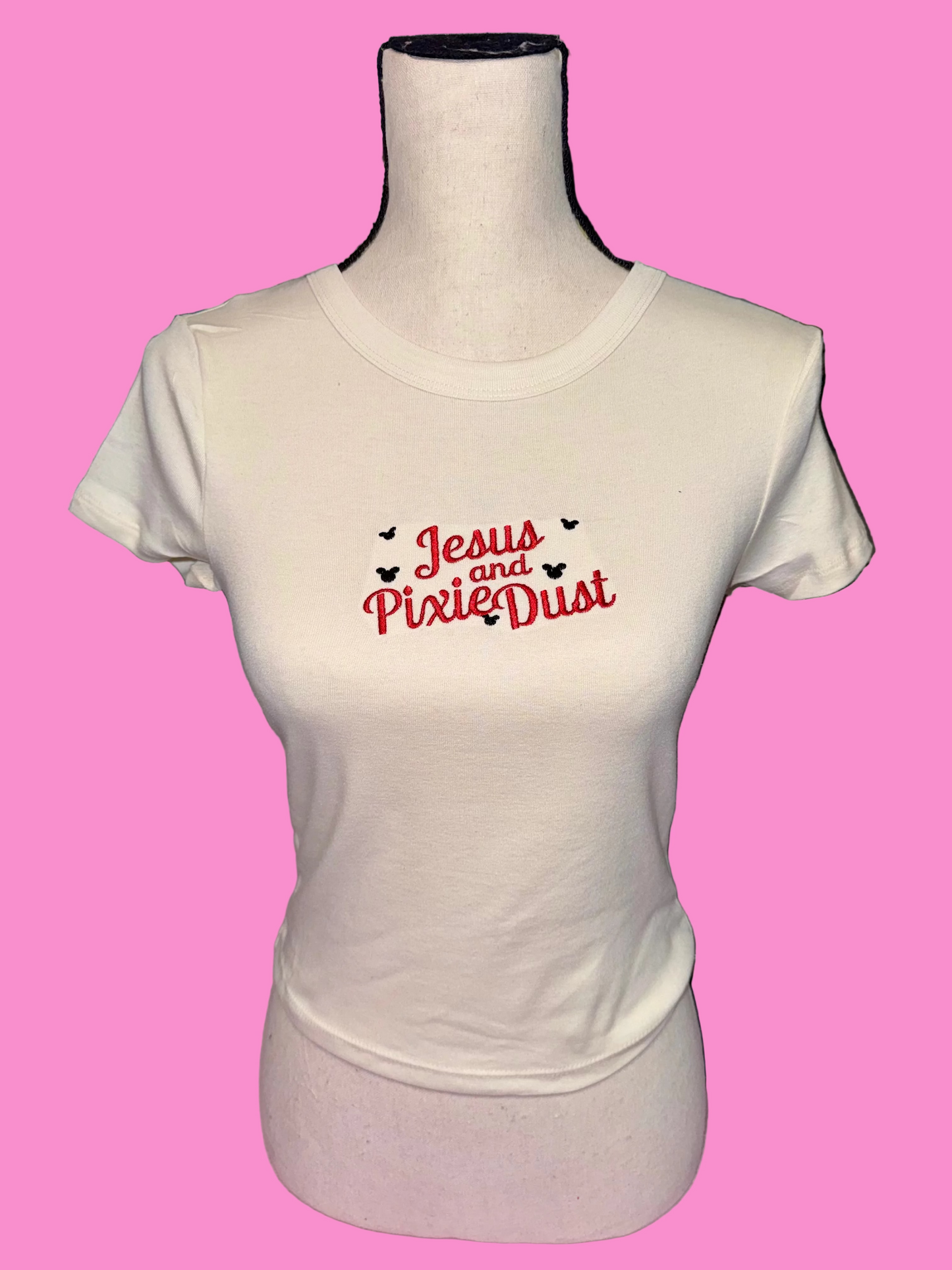 Jesus and Pixie Dust crop top