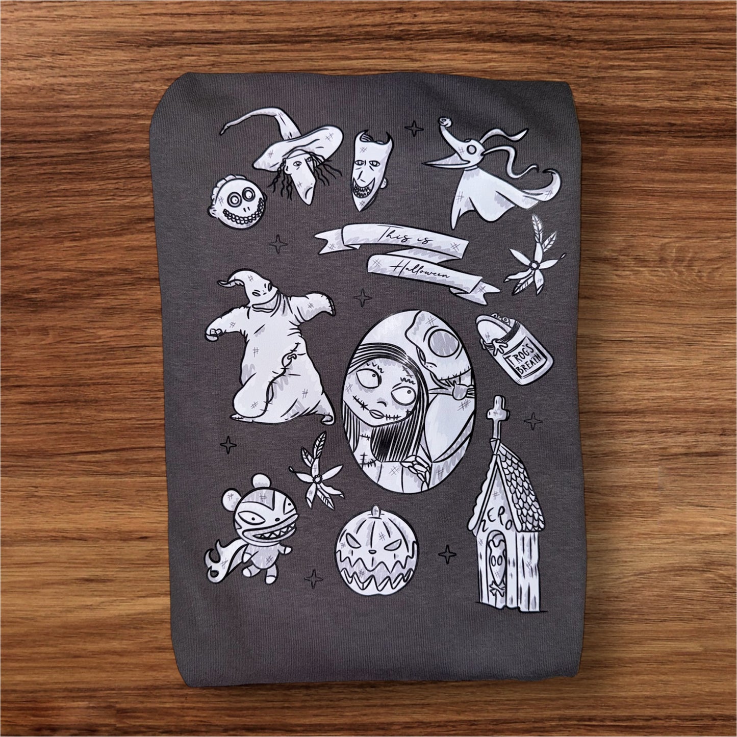 Nightmare Before Christmas graphic (not embroidered)