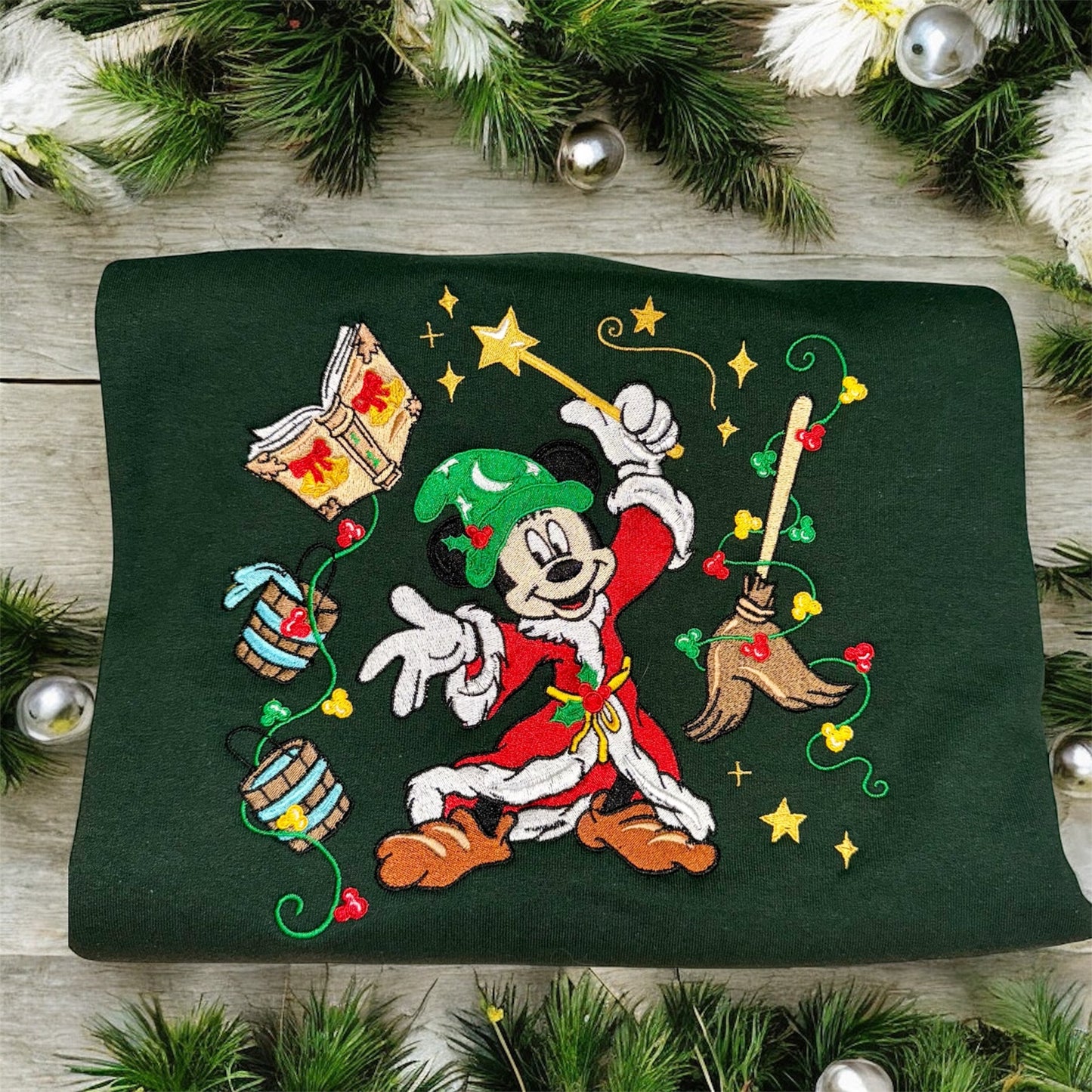 Christmas sorcerer Mickey  