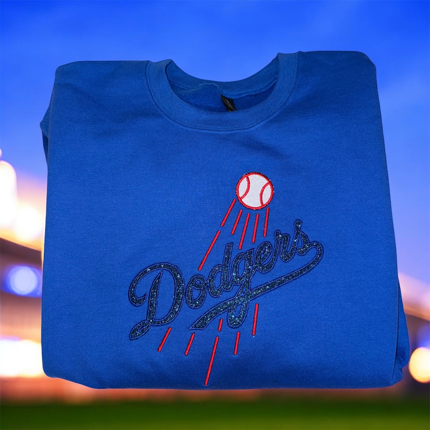 Dodgers! With sparkles