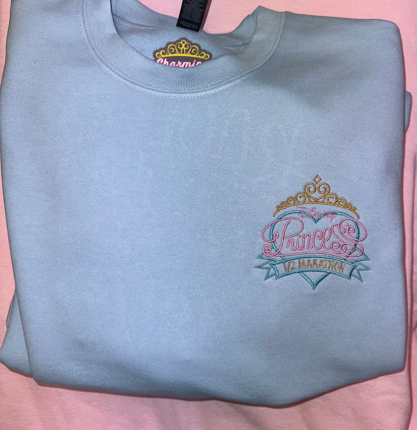 Princess Half Marathon Front and back design