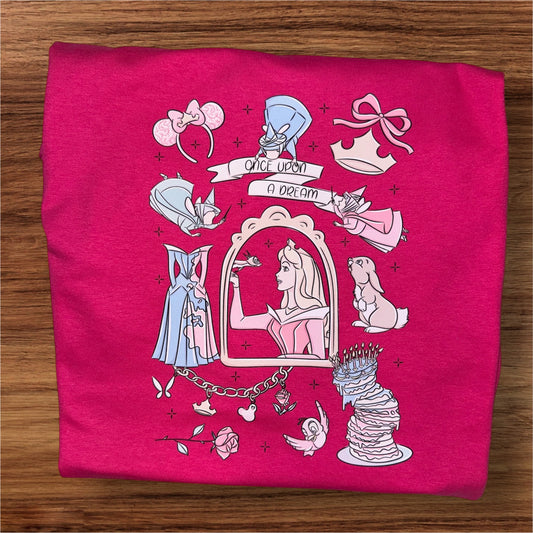 Sleeping Beauty Graphic  (not embroidered)