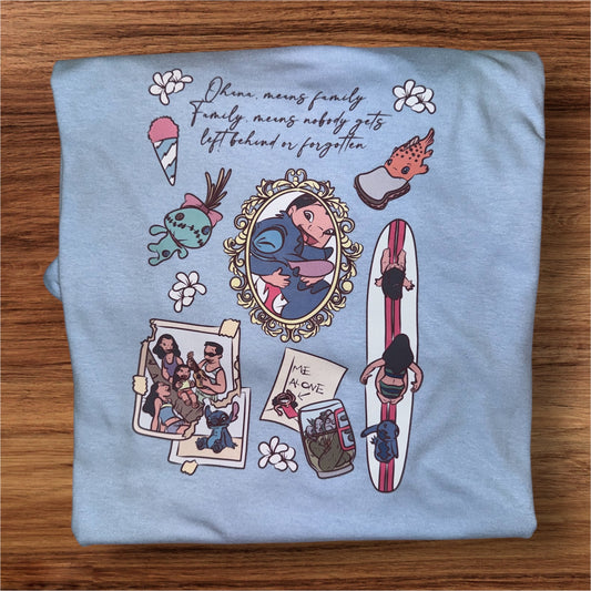 Lilo and stitch graphic  (not embroidered)