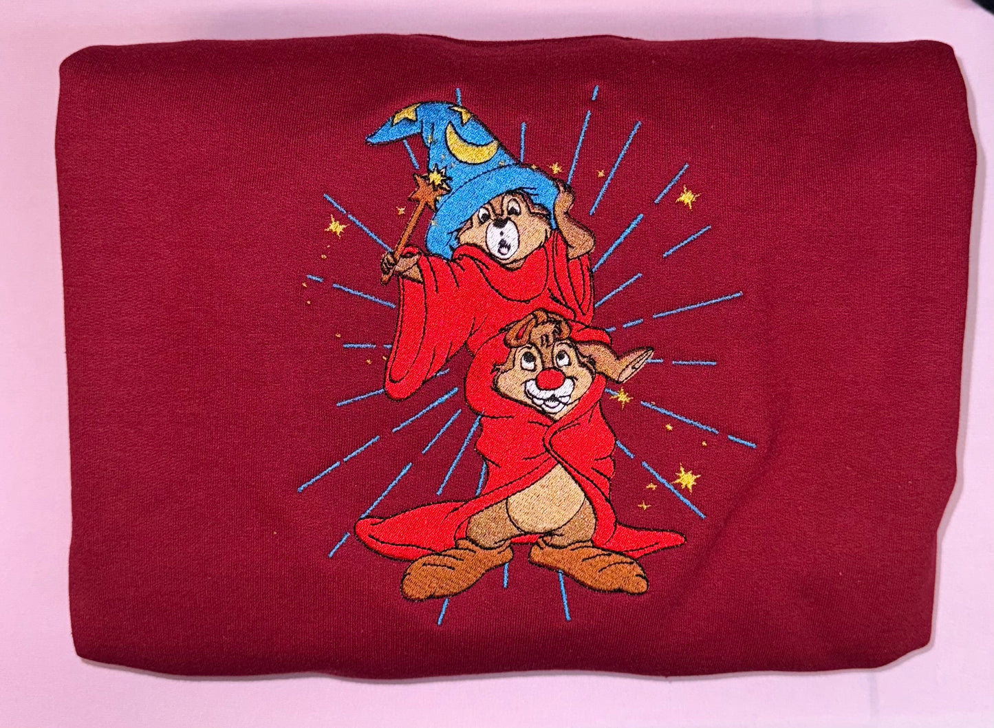 Chip and Dale sorcerer ￼