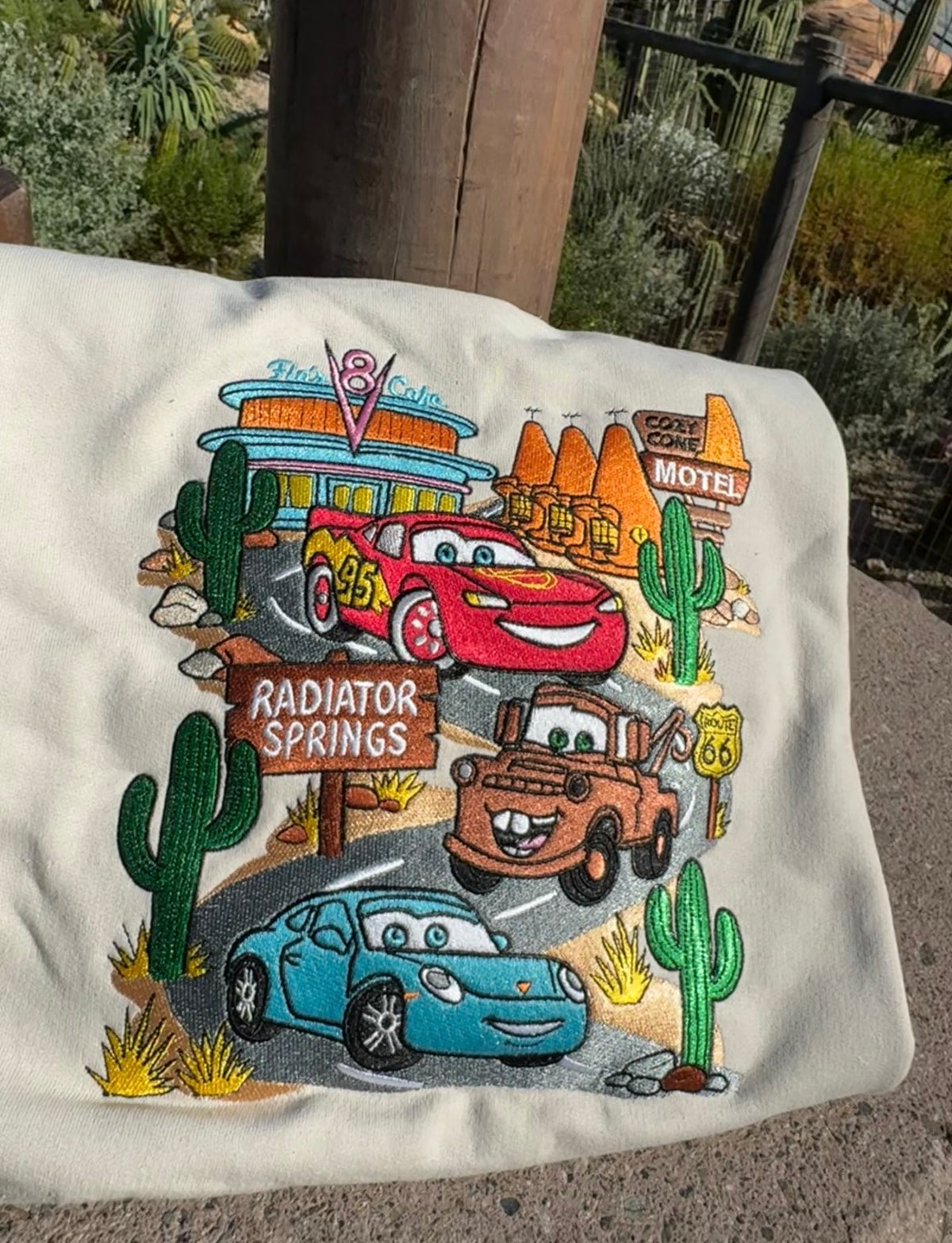 Cars Land sweatshirt