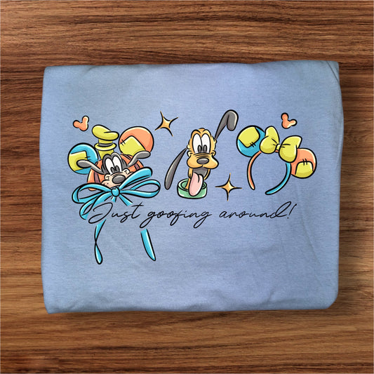Goofy graphic (not embroidered) ￼
