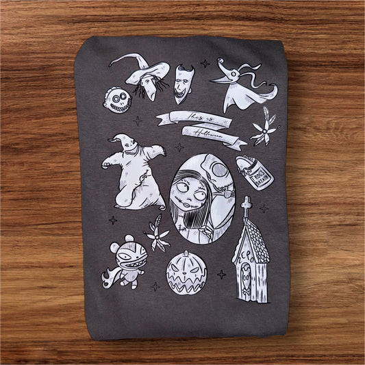Nightmare Before Christmas graphic  (not embroidered)