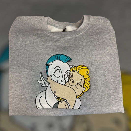Baby Hercules and pegasus ￼