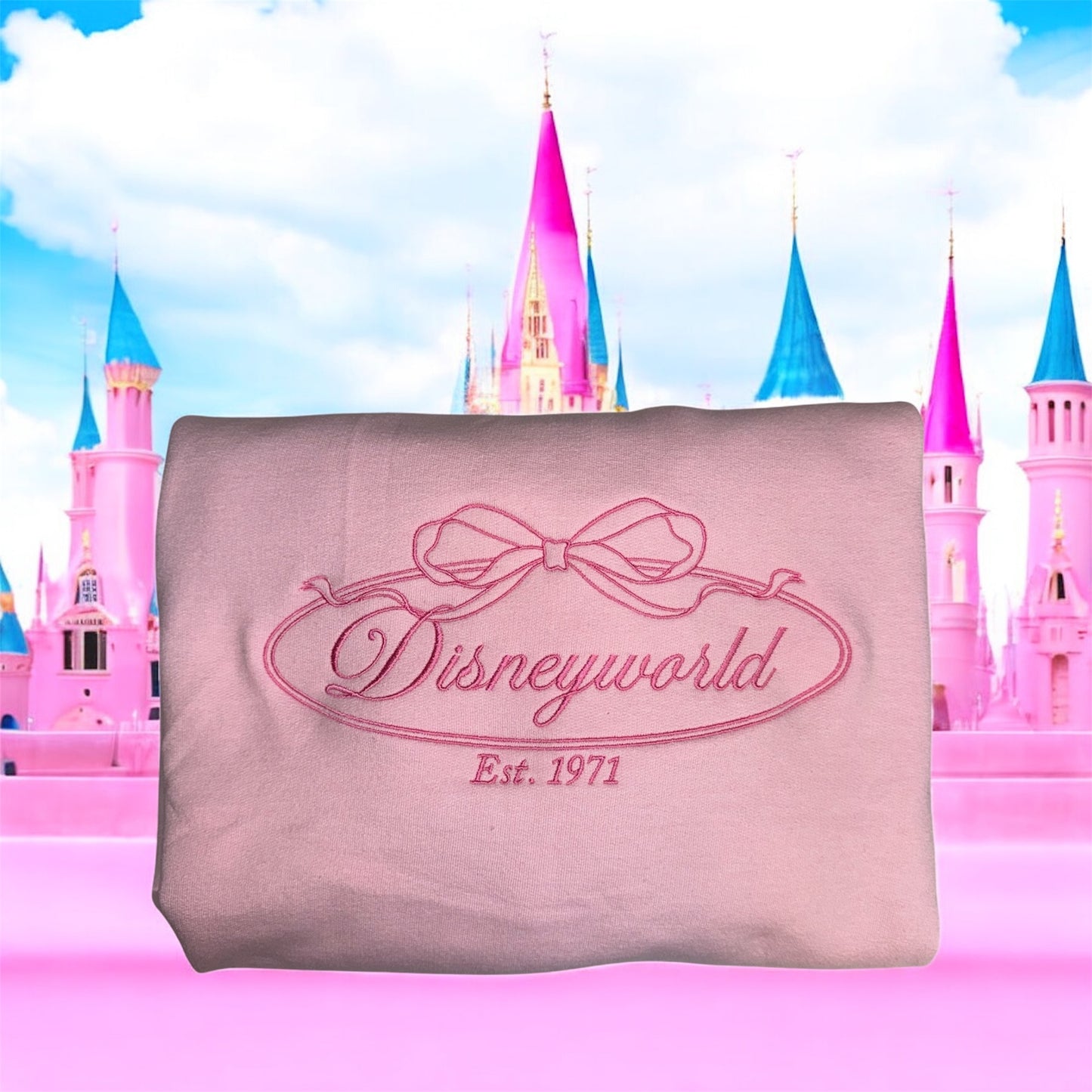 Disneyworld- bow outline