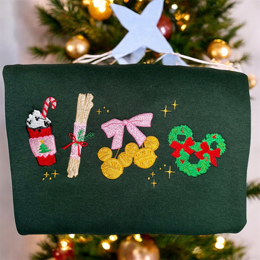 Christmas bells and wreaths