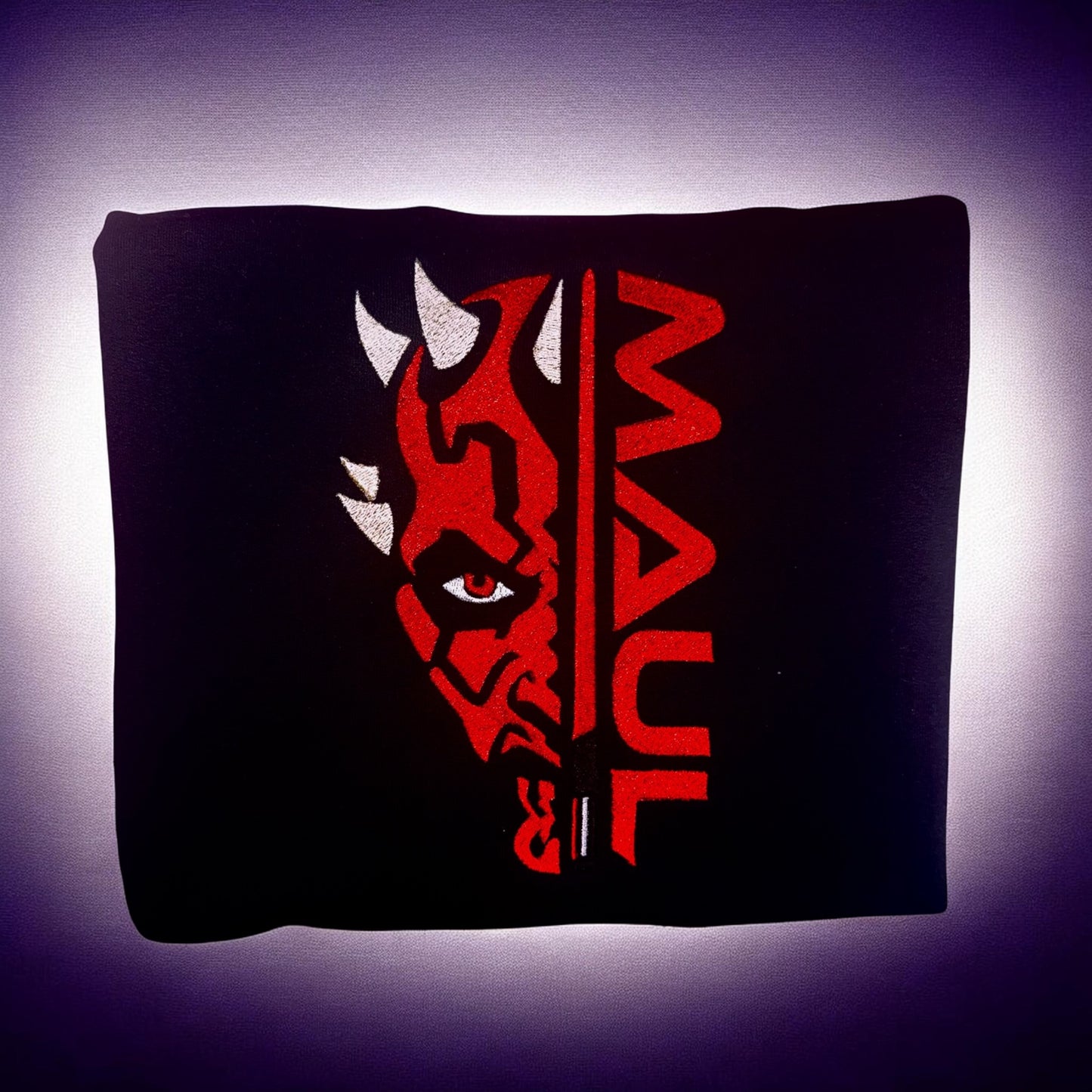 Darth maul face outline