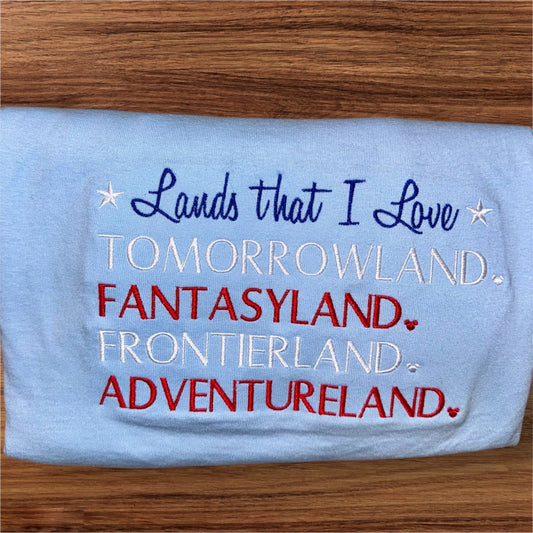 Lands that I love